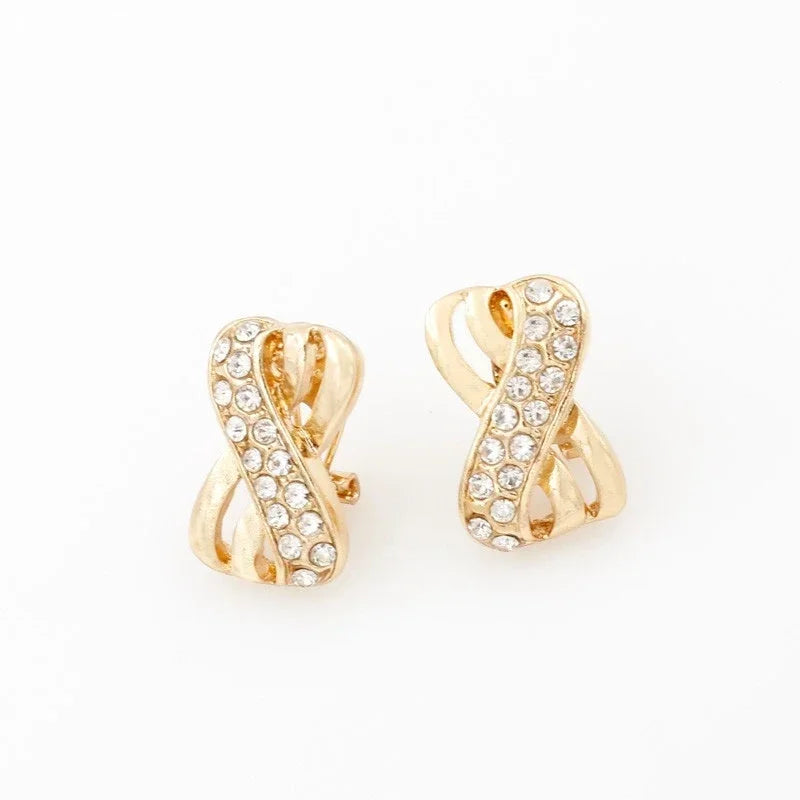 Infinity 18K Gold Plated Jewellery SET