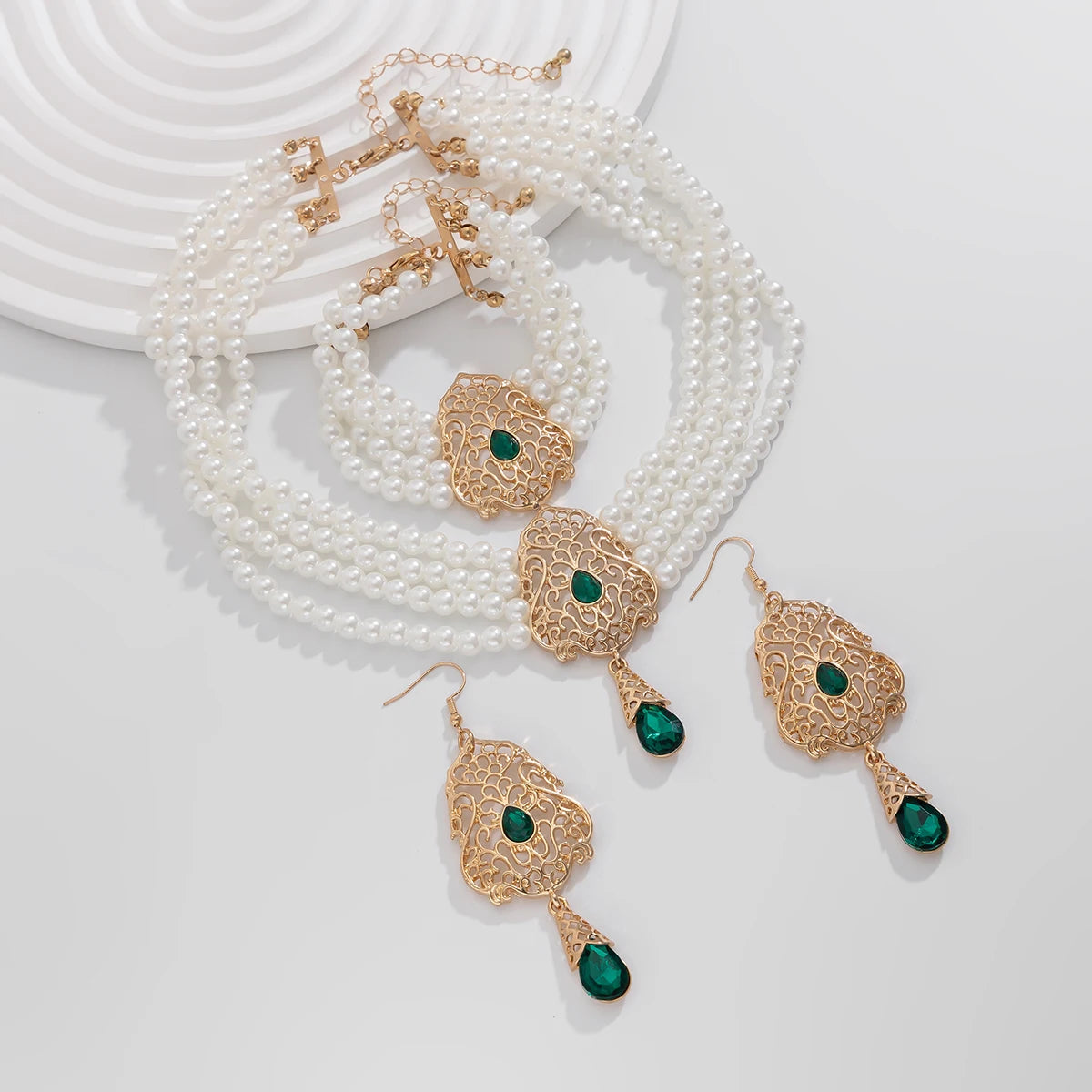 Indic Pearl Set