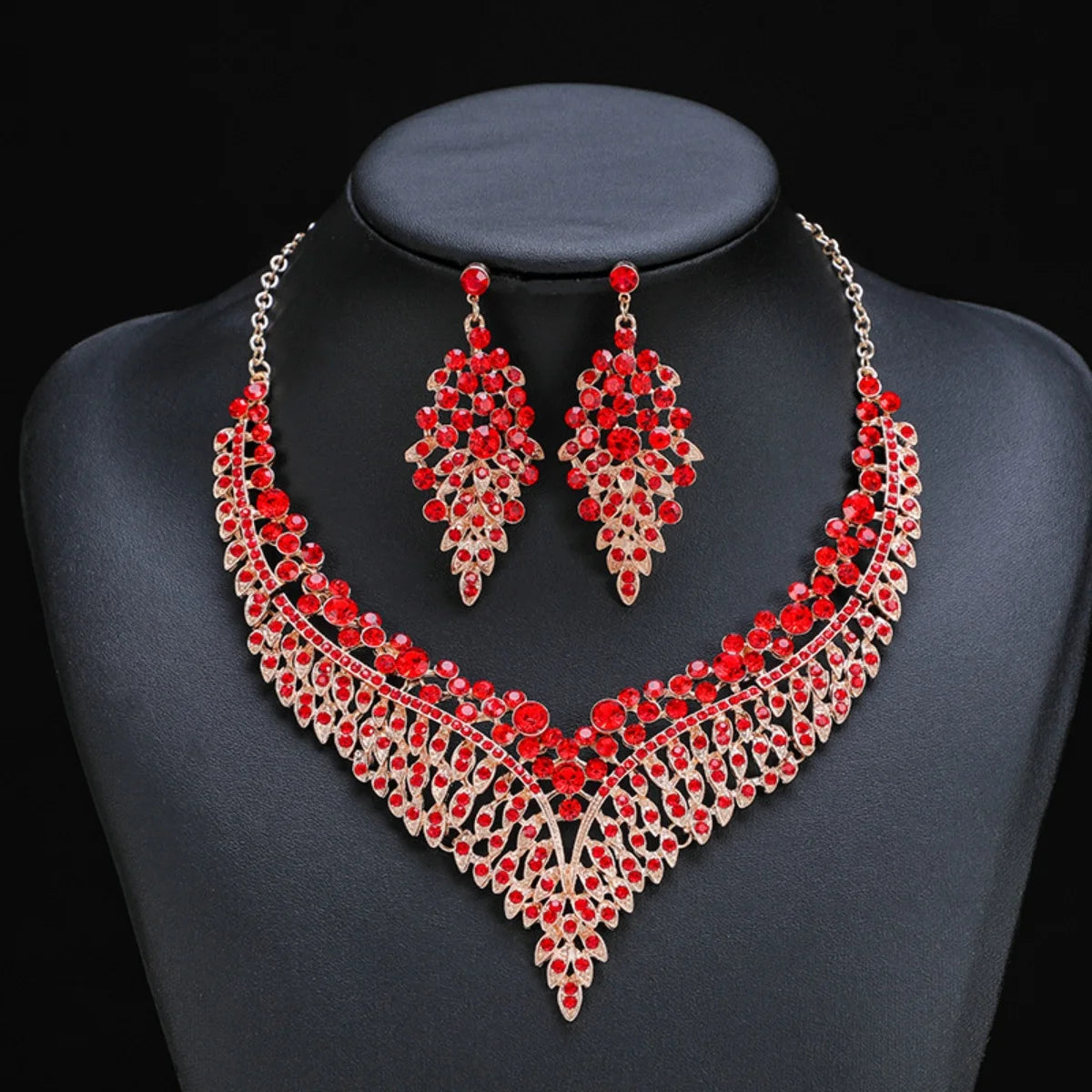 Starry Leaf Jewellery Set